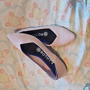 Rothy Pink Flats Size 6 Like New!